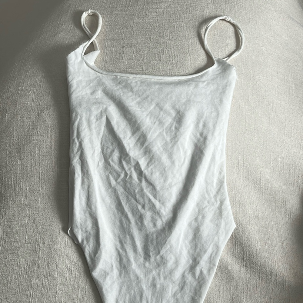 SKIMS Raw Edge Bodysuit - Size S